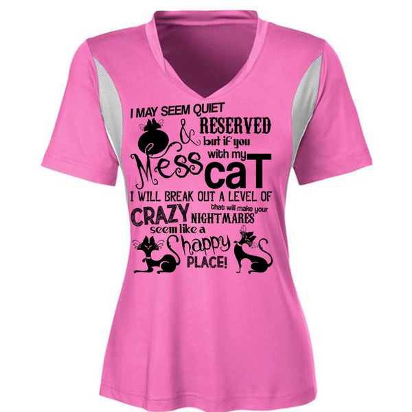 You Mess With My Cat T Shirt, I Love My Cat T Shirt, Awesome T-Shirts