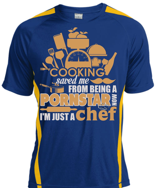 Cooking Saved Me T Shirt, I'm Just A Chef T Shirt, Cool Shirt