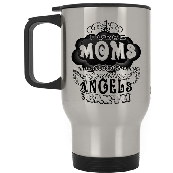 Best Gift For Mom Travel Mug, Air Force Moms Mug