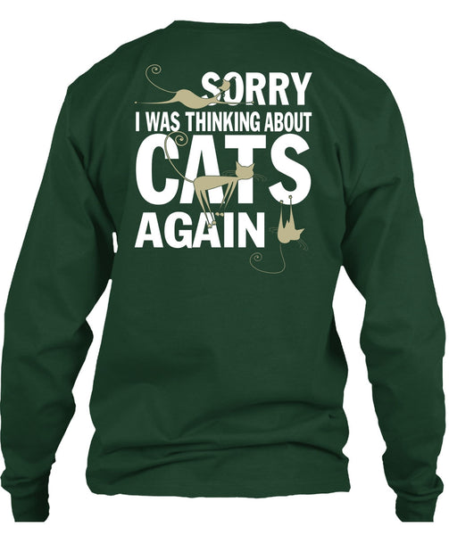 I Was Thinking About Cats Again T Shirt, My Favorite T Shirt