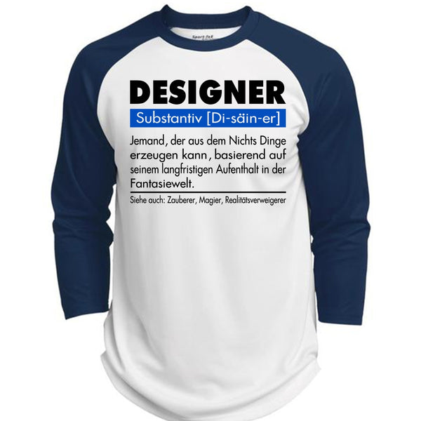 Being A Designer T Shirt, My Favorite T Shirt, Career T Shirt  (Polyester Game Baseball Jersey)