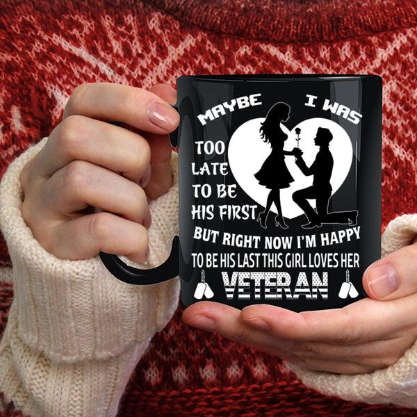 This Girl Loves Her Veteran Coffee Mug, I Love Veteran Coffee Cup