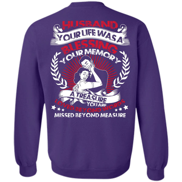 Loved Beyond Words T Shirt, I Love Husband Sweatshirt