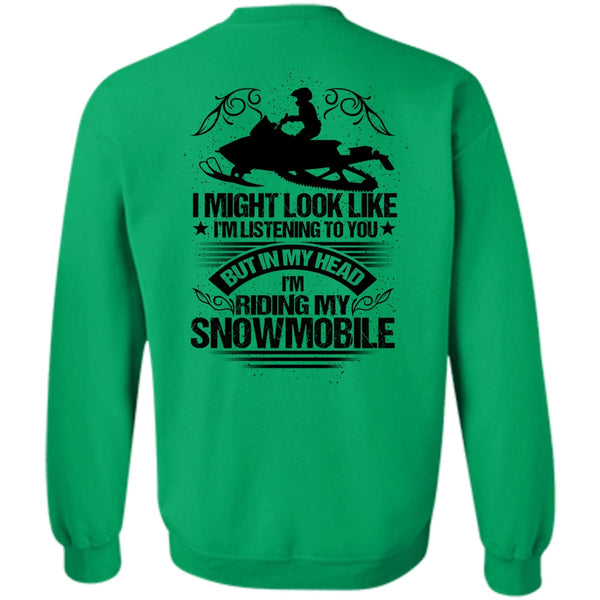 I Love Snowmobile T Shirt, I'm Riding My Snowmobile Sweatshirt
