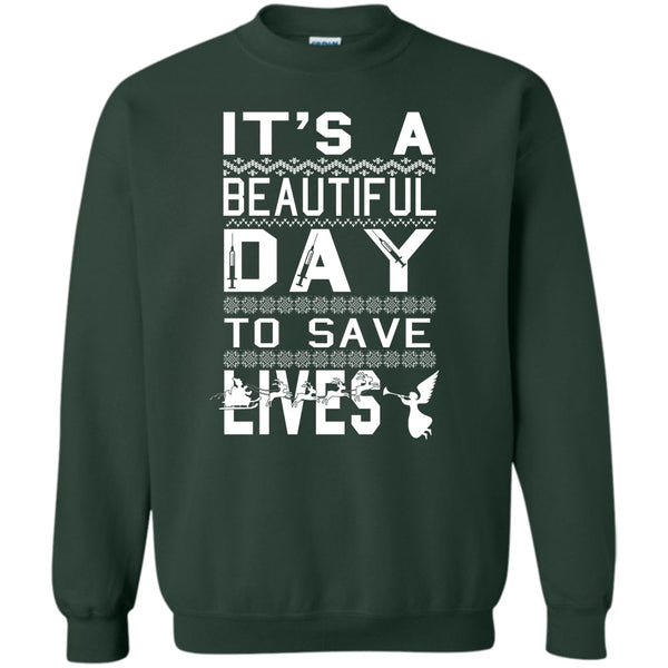 Coolest Nurse T Shirt, Merry Christmas Gift Sweatshirt