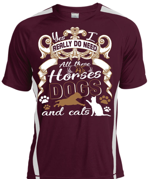 All These Horses Dogs And Cats T Shirt, Being An Equestrian T Shirt, Cool Shirt