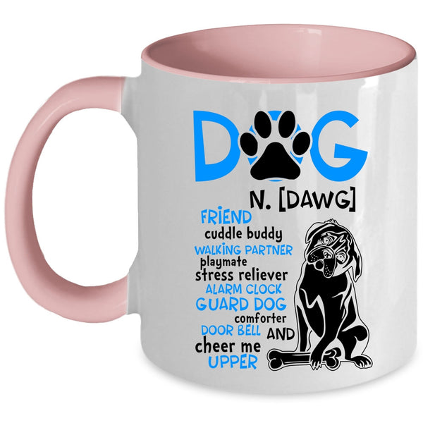 Cute Gift For Dog Lovers Coffee Mug, Dog Accent Mug