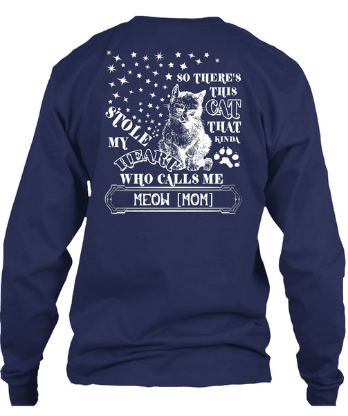 This Cat That Kinda Stole My Heart T Shirt, I Love Cats T Shirt