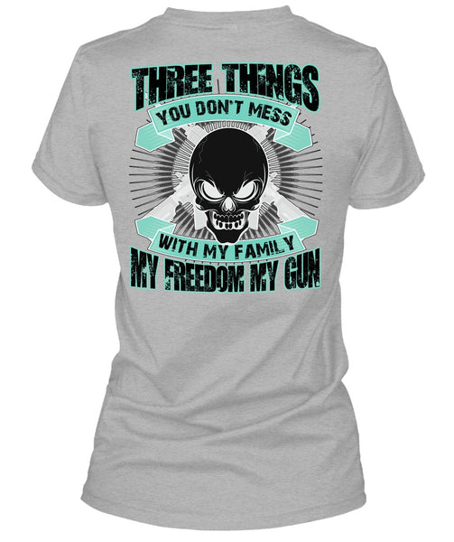 You Don't Mess With My Family T Shirt, I Love Veteran T Shirt