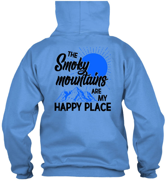 The Smoky Mountains Are My Happy Place T Shirt, I Love Hiking T Shirt