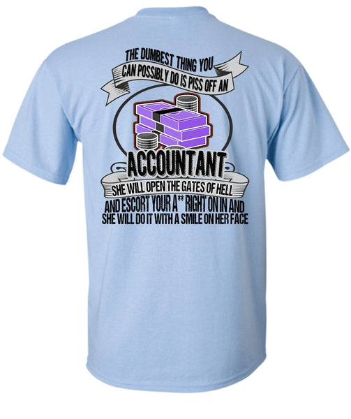 She Will Open The Gates Of Hell T Shirt, I Love Accountant T Shirt