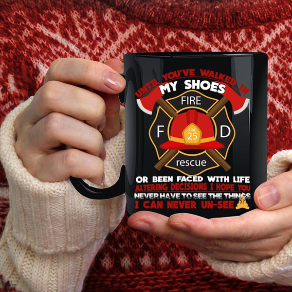 Awesome Firefighter Coffee Mug, Funny Gift For Fireman Coffee Cup
