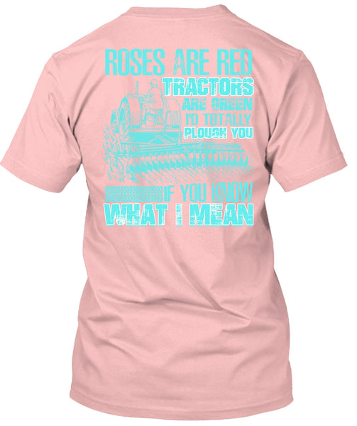 Roses Are Red T Shirt, I Love Farming T Shirt