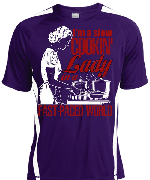 I'm A Slow Cooking Lady T Shirt, Being A Cooker T Shirt, Cool Shirt