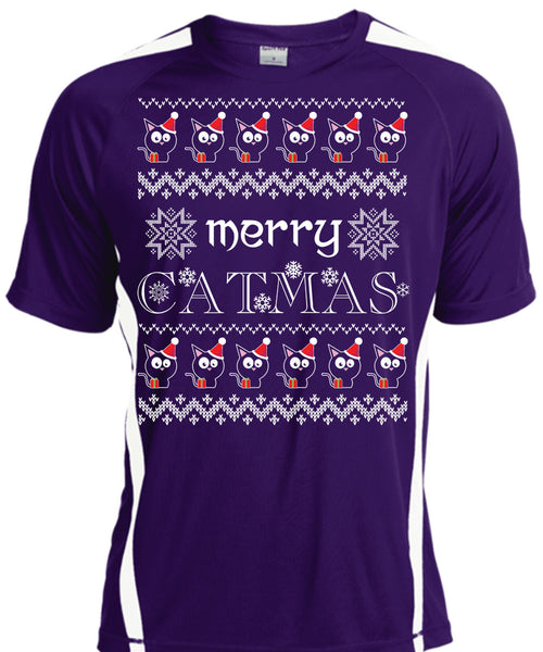 Merry Catmas T Shirt, This Girl Loves Christmas T Shirt, Cool Shirt