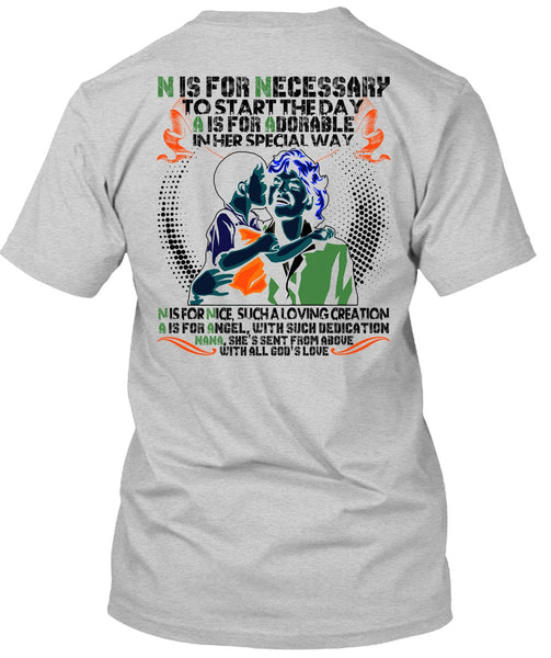 Nana Is Fir Nice T Shirt, I Love Nana T Shirt