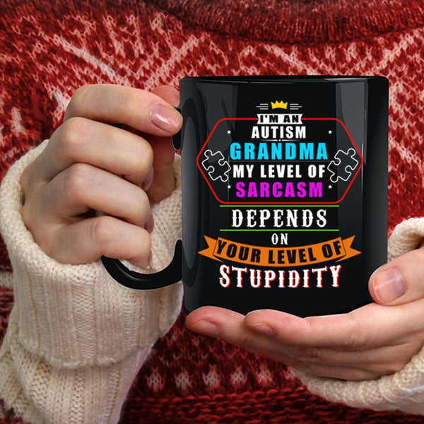 I'm An Autism Grandma Coffee Mug, Cute Autism Grandma Coffee Cup