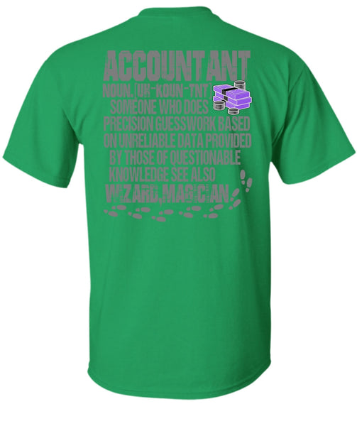 Who Does Precision Guesswork T Shirt, I Love Accountant T Shirt