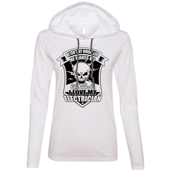 A black t-shirt with the shopify logo