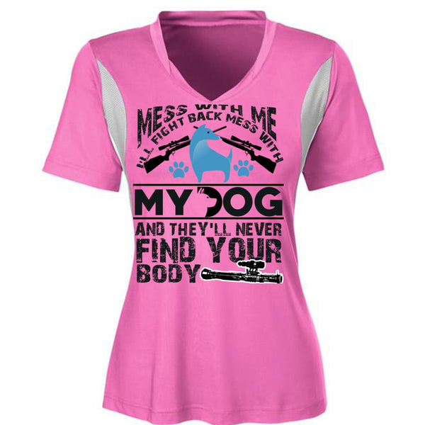 I'll Fight Back Mess With My Dog T Shirt, I Love My Dog T Shirt, Awesome T-Shirts