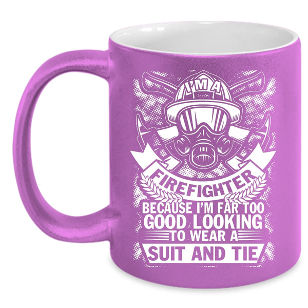 Firefighter Coffee Mug, Best Gift For Firefighter Coffee Cup