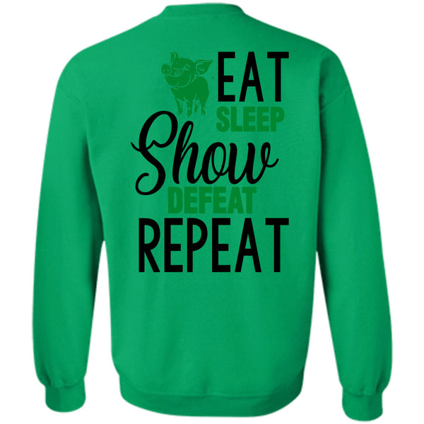 Being A Chef T Shirt, Eat Sleep Show Defeat Repeat Sweatshirt