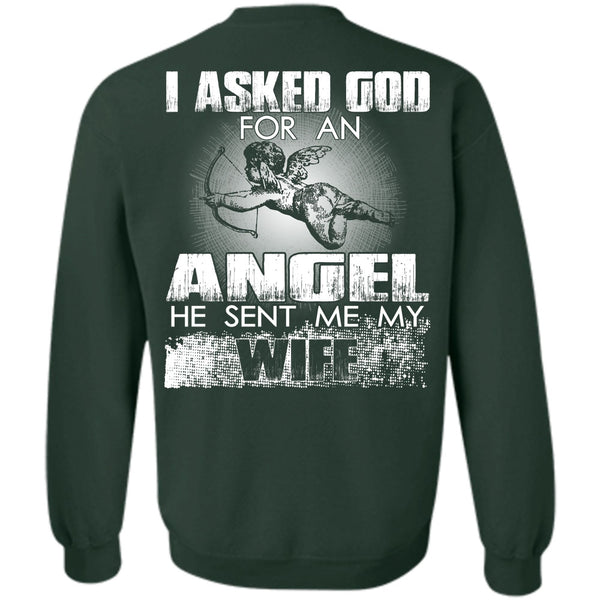 God For An Angel T Shirt, I Love Wife Sweatshirt