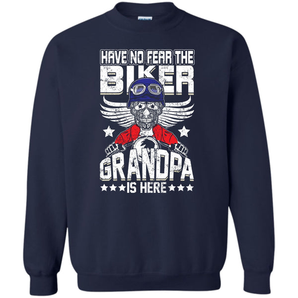 Coolest Biker Grandpa T Shirt, Gift For Grandpa Sweatshirt