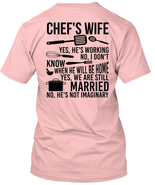 Chef's Wife T Shirt, I Love Wife T Shirt