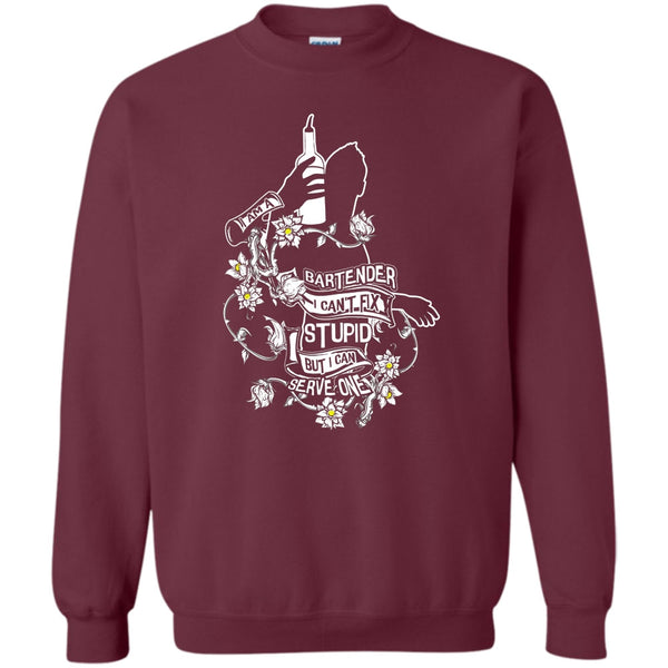 I Can Serve One T Shirt, Coolest Bartender Sweatshirt