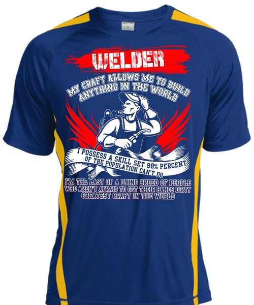 Welder My Craft Allows Me T Shirt, Greatest Craft In The World T Shirt, Cool Shirt