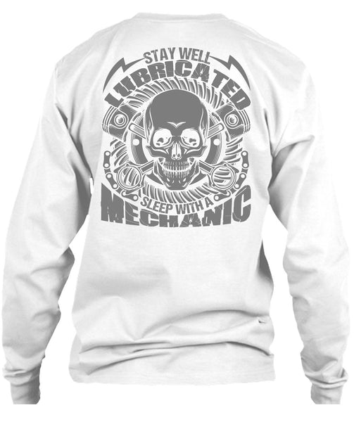 Sleep With A Mechanic T Shirt, I Love Mechanic T Shirt