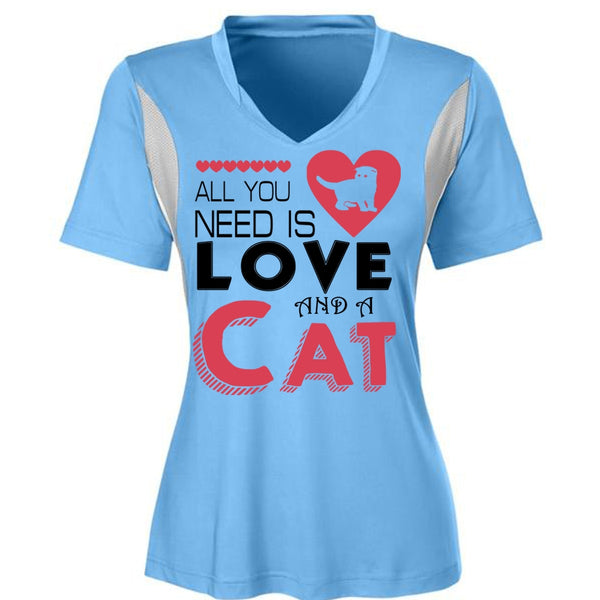 All You Need Is Love And A Cat T Shirt, I Love My Cat T Shirt, Cool Pets T Shirt