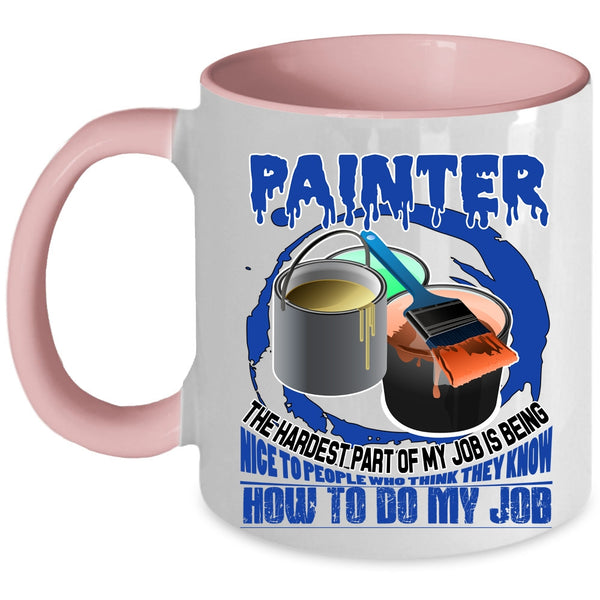 Cute Gift For Painter Coffee Mug, Painter Accent Mug