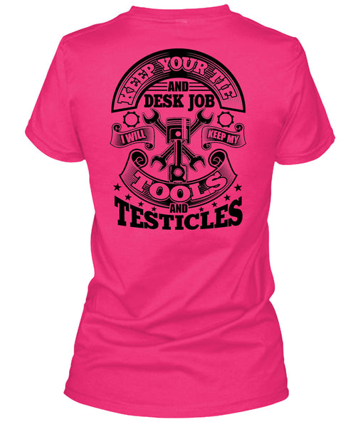 I Will Keep My Tools T Shirt, I Love Machinist T Shirt