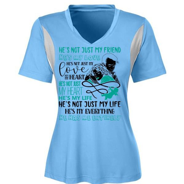 He's Not Just My Friend T Shirt, I Love Wife T Shirt, Awesome T-Shirts