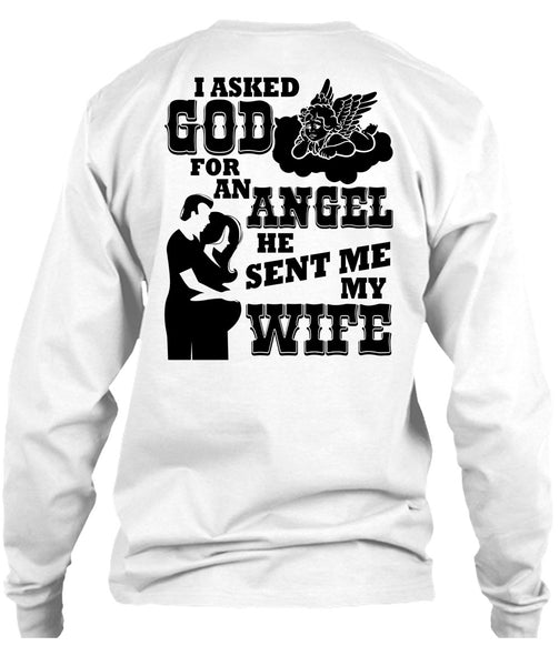 He Sent Me My Wife T Shirt, I Love My Wife T Shirt