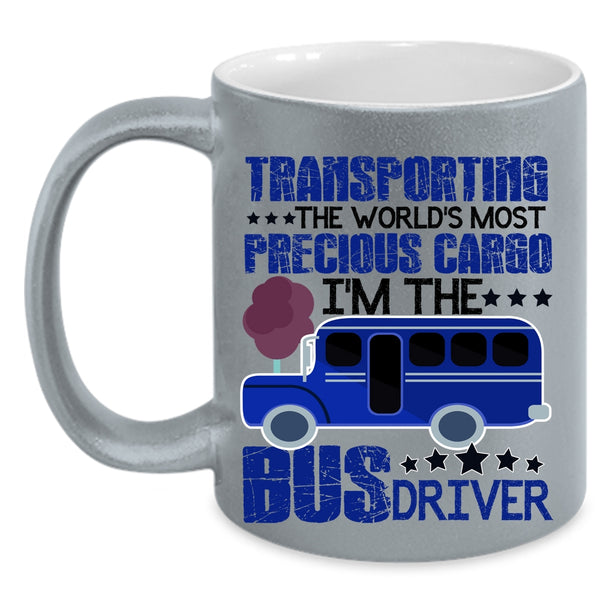 I'm The Bus Driver Coffee Mug, Transporting Accent Mug