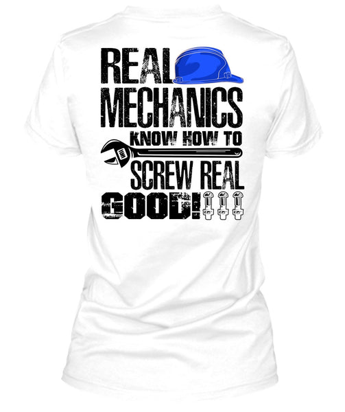 Real Mechanics T Shirt, I Love Mechanic T Shirt