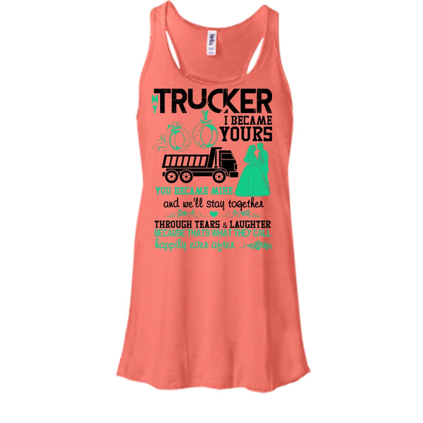 My Trucker T Shirt, I Love My Trucker Tank Top