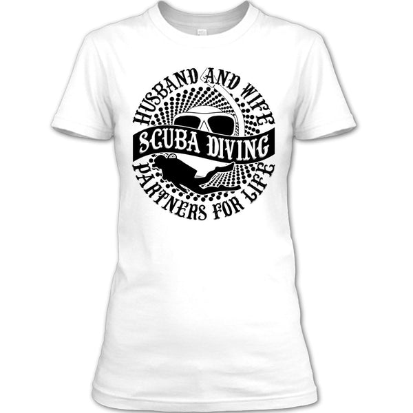 Husband And Wife T Shirt, Coolest Scuba Diver T Shirt