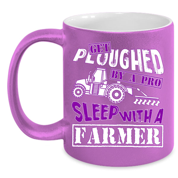 Sleep With A Farmer Coffee Mug, Cute Gift For Farmer Coffee Cup
