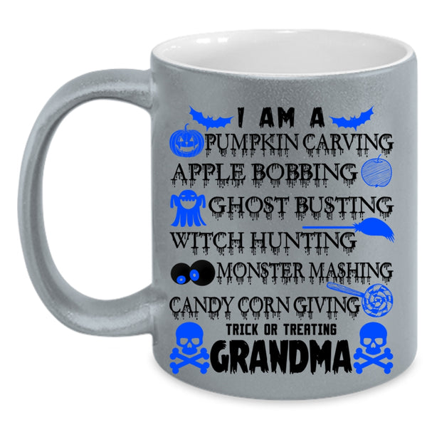 Grandma Coffee Mug, I Am A Pumpkin Caring Accent Mug