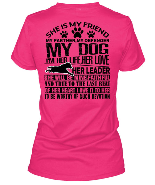 My Defender My Dog T Shirt, I Love My Dog T Shirt