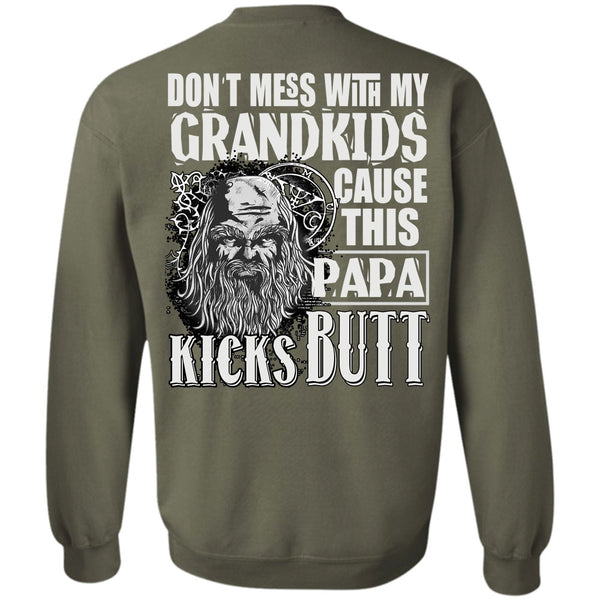 This Papa Kicks Built T Shirt, I Love Papa Sweatshirt