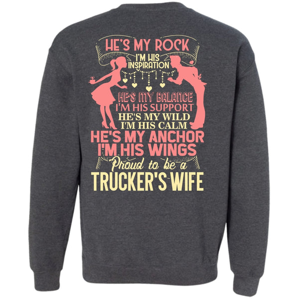 I'm His Wings T Shirt, I Love Trucking Sweatshirt