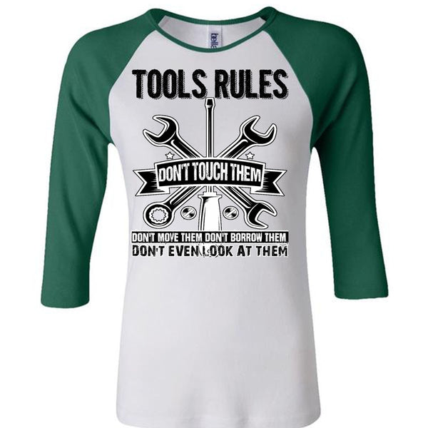 Tools Rules Don't Touch Them T Shirt, I Love Mechanic T Shirt, Awesome T-Shirts