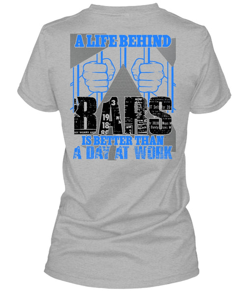 A Life Behind Bars T Shirt, Being A Biker T Shirt