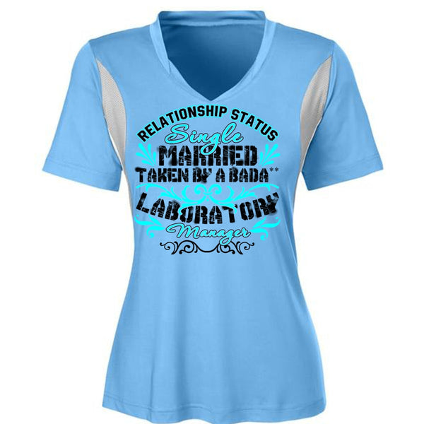 Married Taken By A Laboratory Manager T Shirt, I Love Manager T Shirt, Awesome T-Shirts