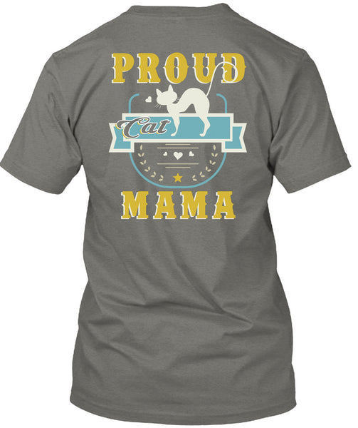 Proud Cat Mama T Shirt, I Love My Cat T Shirt